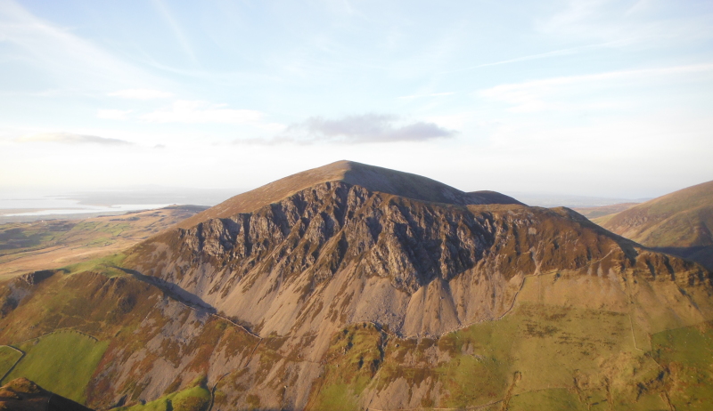  looking across to Mynydd Mawr 