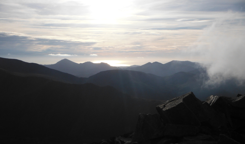  looking across to the Eifionydd 