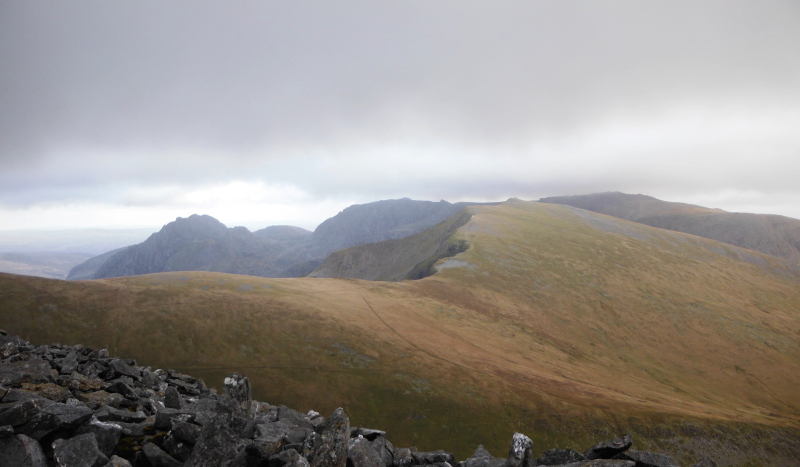  the Glyders just about out of the cloud 