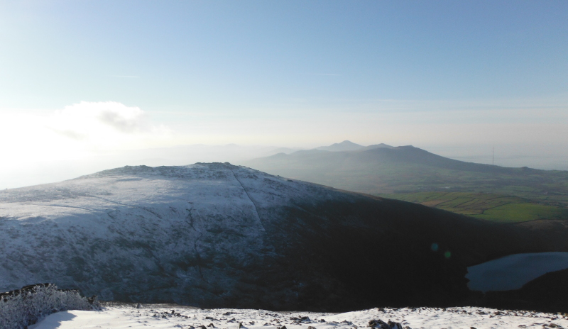  looking across to Mynydd Graig Goch, Bwlch Mawr and Yr Eifil