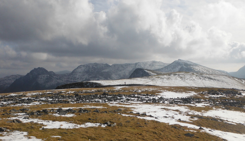  looking right along the Glyders