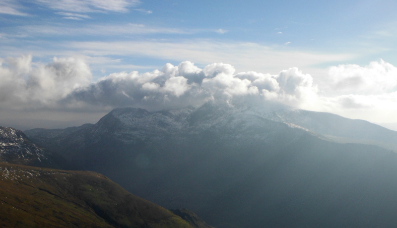  looking over to Snowdon