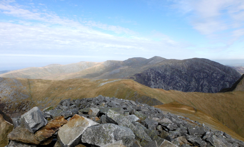  looking across to the Carneddau 