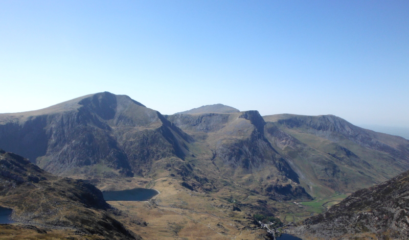  looking across to the Glyders 