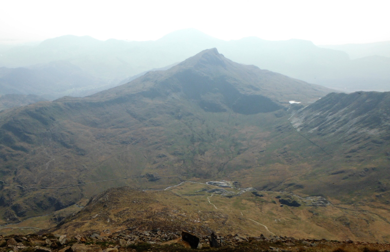  looking south to Yr Aran 