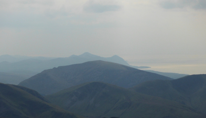  looking down the Lleyn Peninsula to Yr Eifl 