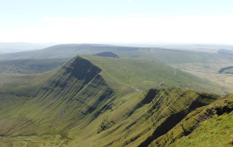  looking down on Cribyn 