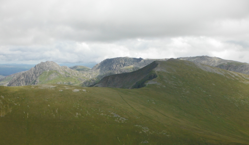  looking across to the Glyders 