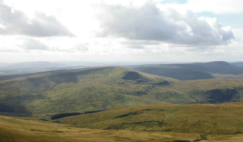  looking across to Fan Fawr 