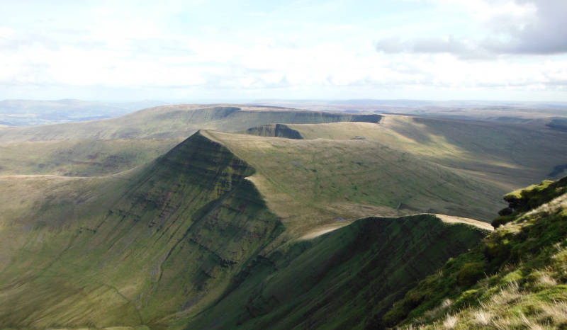  looking along the ridge. 