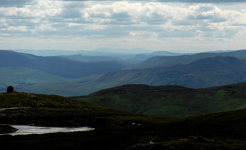  a very distant view of Arran 