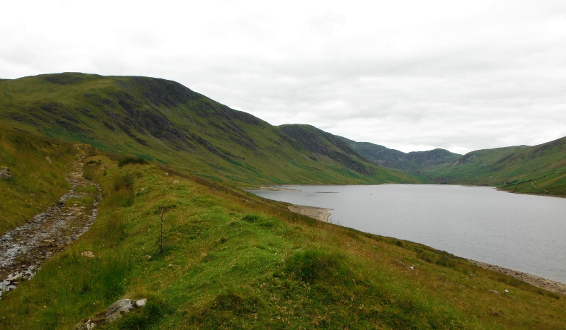  looking up Loch Turret  