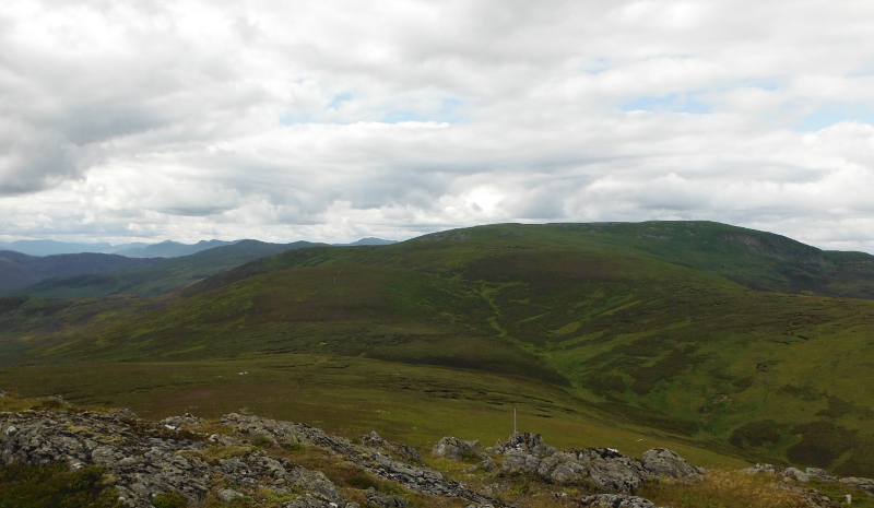  looking across to Ben Chonzie  