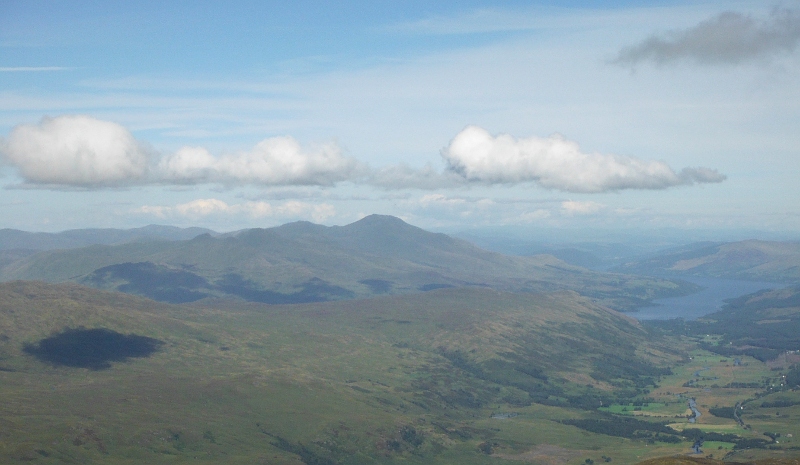  looking across to Ben Lawers and Loch Tay  