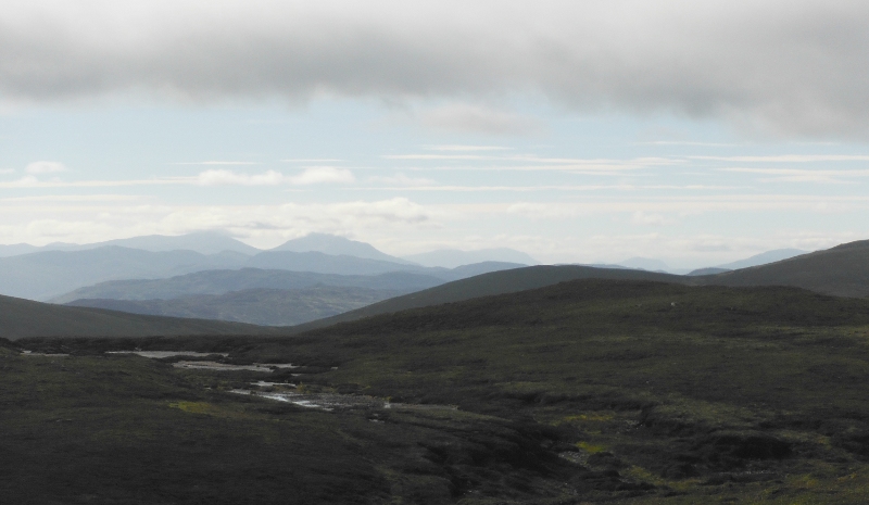  looking across to Ben More, Stob Binnein, Ben Lui, and Cruachan  