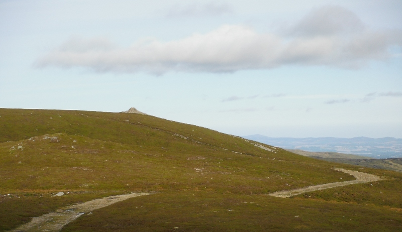  looking back to the first cairn 