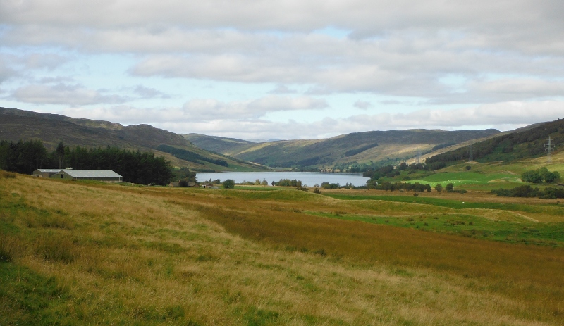  looking away up Glen Quaich 