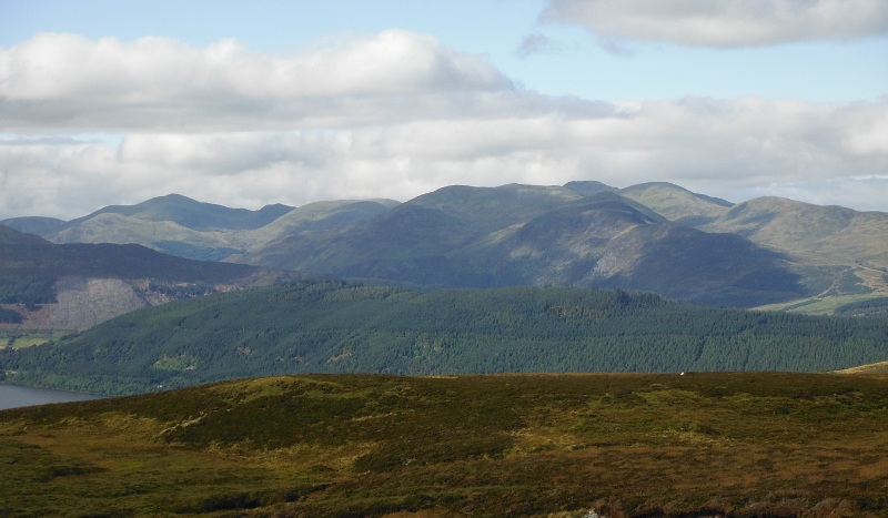  looking across Loch Tay to the group of munros 