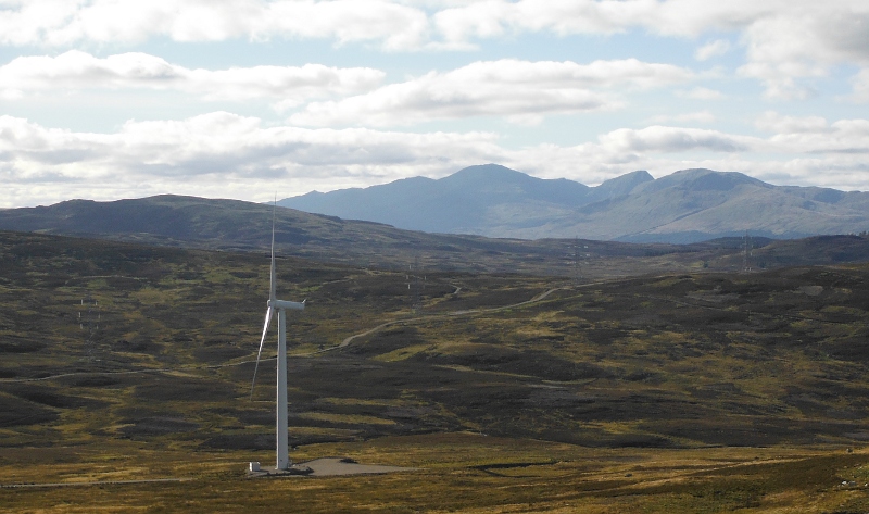  looking across to the Lawers group 