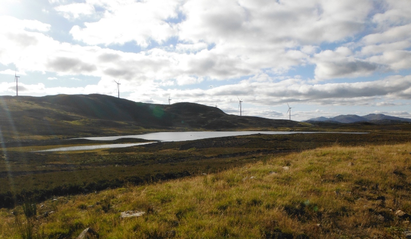 looking across to Loch Hoil 