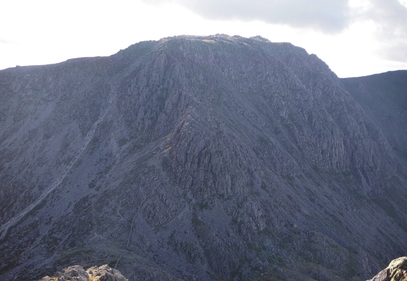 looking across to Bristly Ridge 