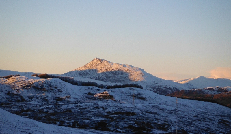 looking across to Schiehallion 