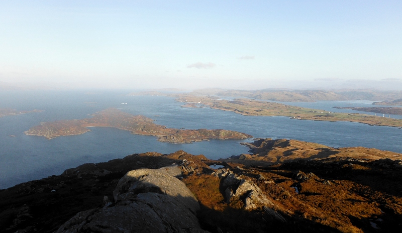  a closer view looking down on Lunga and the Grey Dogs 