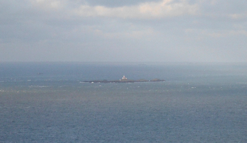  looking down on the Skerries  