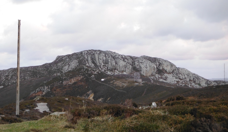  the west face of Holyhead Mountain 