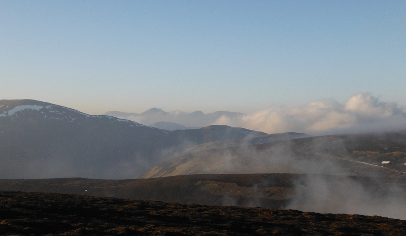  the clouds around Ben Lawers 