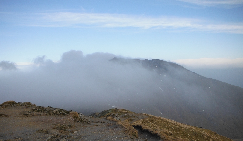  Ben Lawers through the cloud 