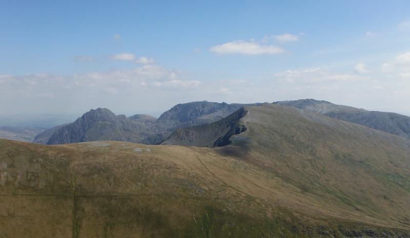  looking over to the Glyders 