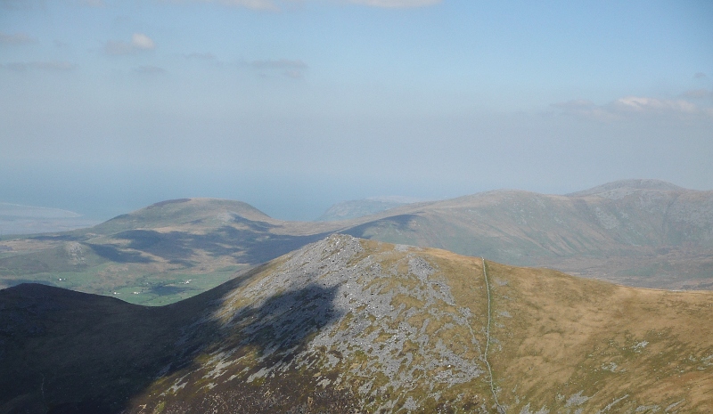  a not very distinctive view of Penmaen Mawr 