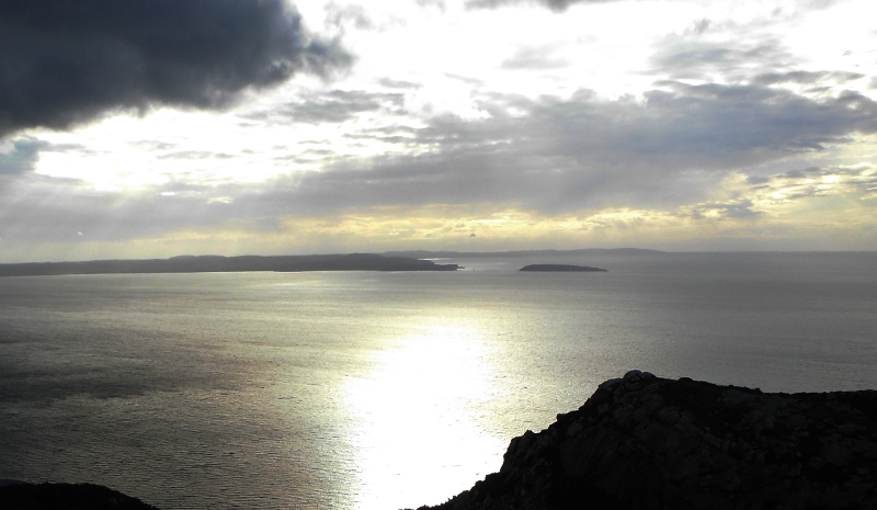  looking across to Anglesey