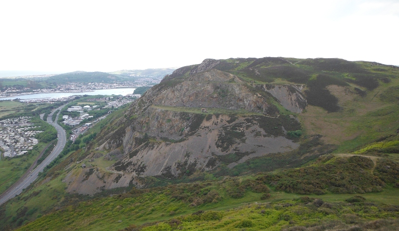  looking across to the quarry 