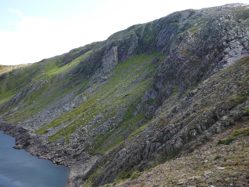  some of the crags around the reservoir 