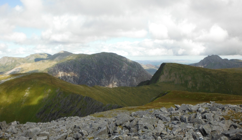  looking over to the Carneddau 