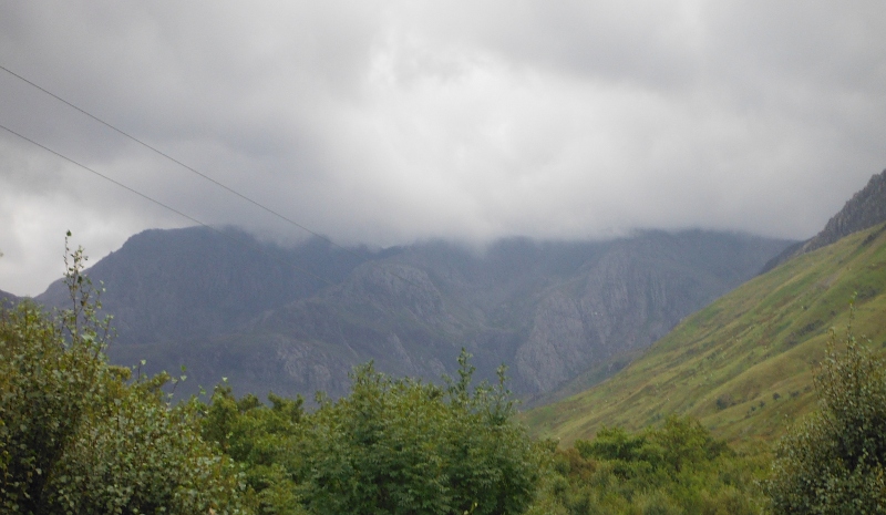  the clouds on the Glyders 