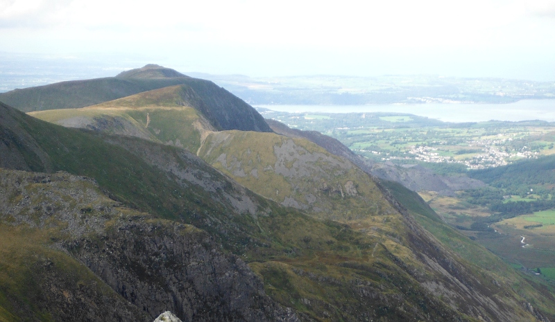  looking across to Y Llymllwyd 