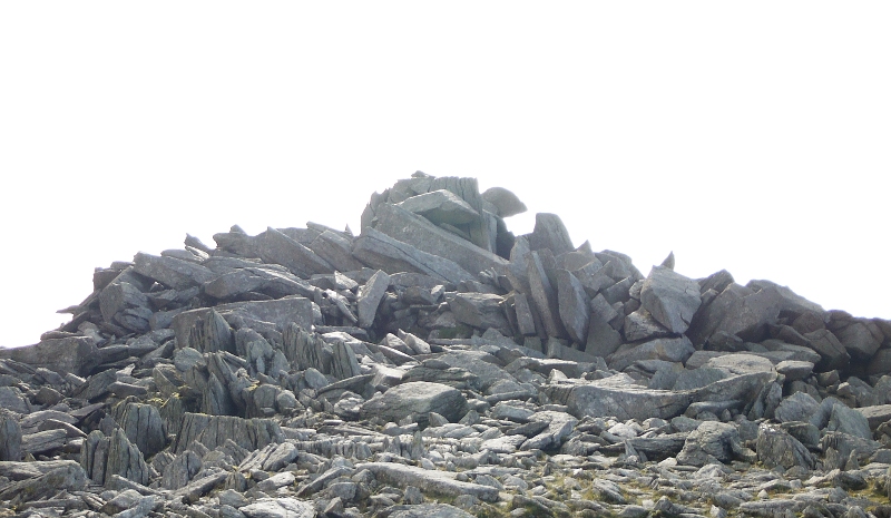  looking up to Glyder Fâch 