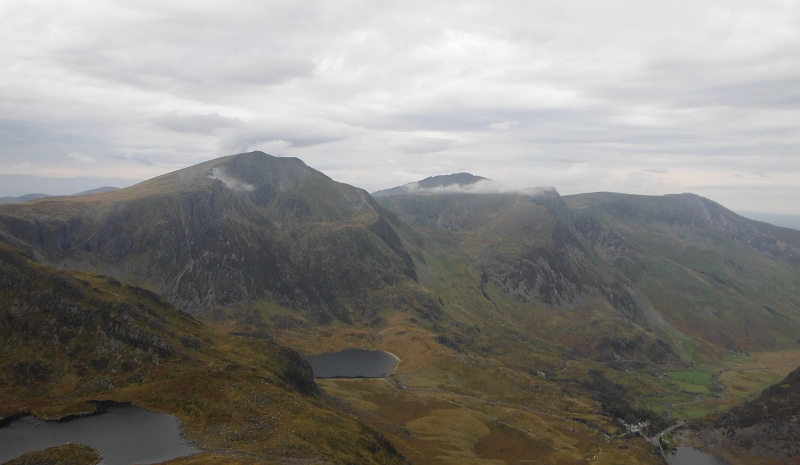  the north end of the Glyders almost free of the cloud 