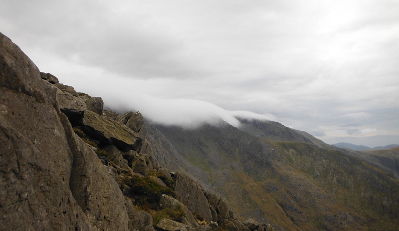  the higher Glyders still in cloud. 