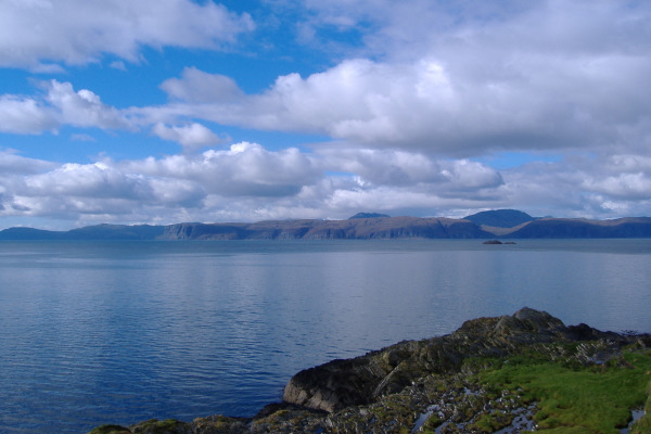 photograph of the south coast of Mull 