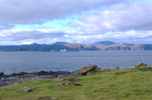 photograph looking across to Mull