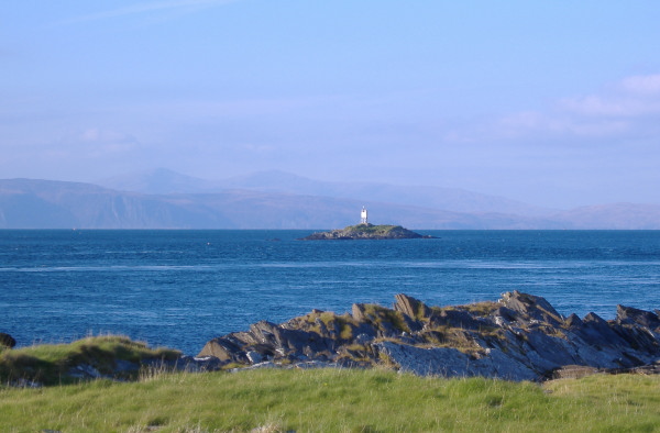 photograph looking across to Dubh Sgeir 