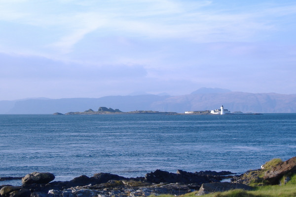 photograph looking across to Belnahua and Fladda 