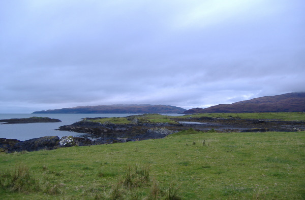 photograph looking across to Jura