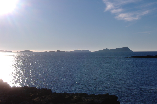 photograph looking south west from the top end of Luing