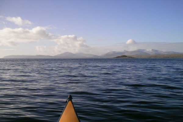 photograph looking west towards Mull