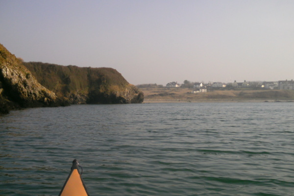 photograph looking into Cemaes Bay